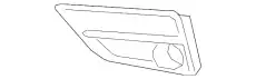 КРОНШТЕЙН ПРОТИВОТУМАННОГО ФОНАРЯ 71107THRA00 HONDA