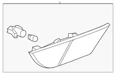 LAMP ASSY, TURN SIGNAL 33850THRA01 HONDA
