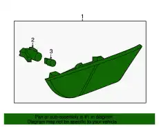 LAMP ASSY, TURN SIGNAL 33850THRA01 HONDA