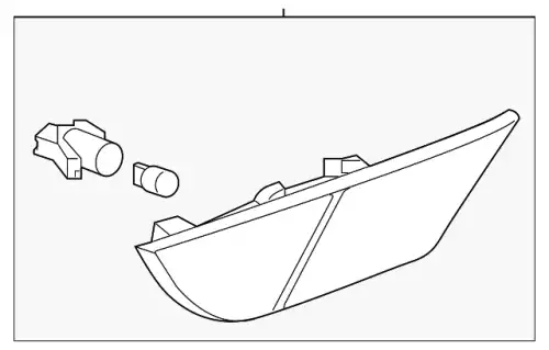 LAMP ASSY, TURN SIGNAL 33850THRA01 HONDA
