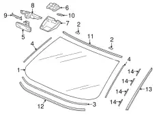 MOULDING ASSY, OUTSIDE 73152TVAA01 HONDA