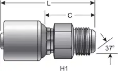 Автодеталь G25165-0808 GATES