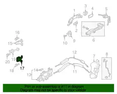 деталь 67420T2FA02ZZ HONDA