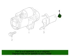 11609376 БОЛТ РЕССОРЫ GM