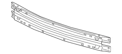 Усилитель бампера GM 84445138