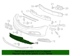 Решетка радиатора HONDA 71105TS8A51