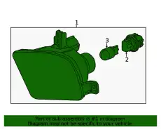 Фара противотуманная HONDA 33300THRA01