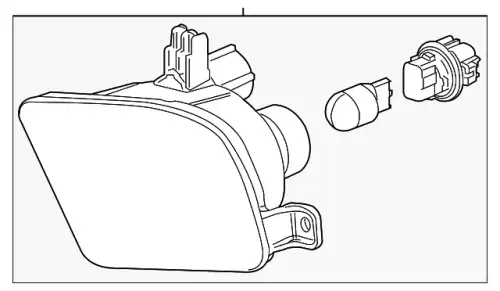 Фара противотуманная HONDA 33300THRA01