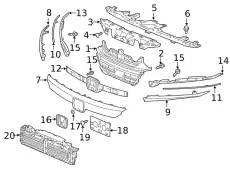 MOULDING ASSY, OUTSIDE 71122TVAA01 HONDA