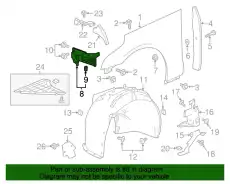 F-BRACE 84210190 GM