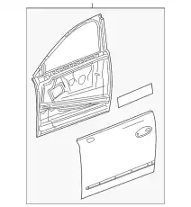 F-DOOR 26231383 GM