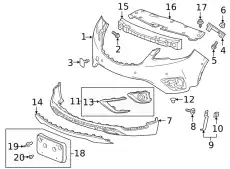 F-FASCIA 84422846 GM