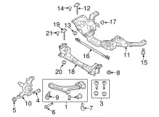 Рычаг подвески FORD CR3Z-3078-B
