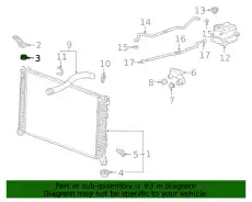 F-INSULATOR 84130582 GM