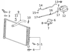 F-INSULATOR 84130582 GM