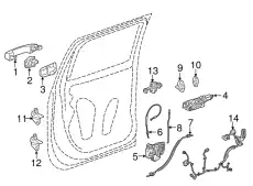 F-KNOB 22833408 GM