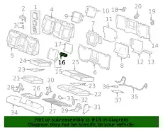 Подкрылок GM 84169370