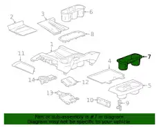 Подкрылок GM 84505594