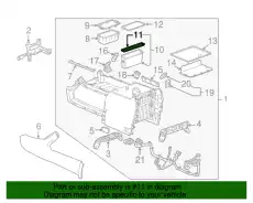 Подкрылок GM 22792226