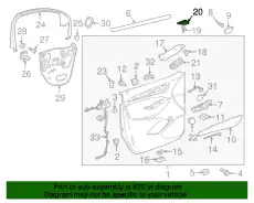 Подкрылок GM 84049604