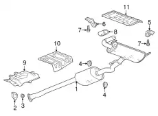 F-MUFFLER 84061176 GM
