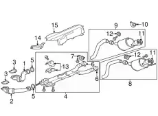 F-MUFFLER 84433548 GM