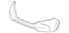 04711TLAA00ZZ Бампер в сборе HONDA