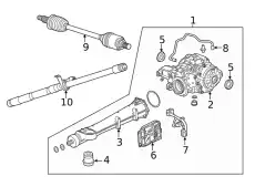 F-SHAFT 84173840 GM