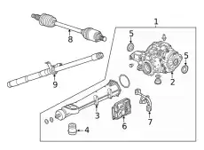 F-SHAFT 84173841 GM
