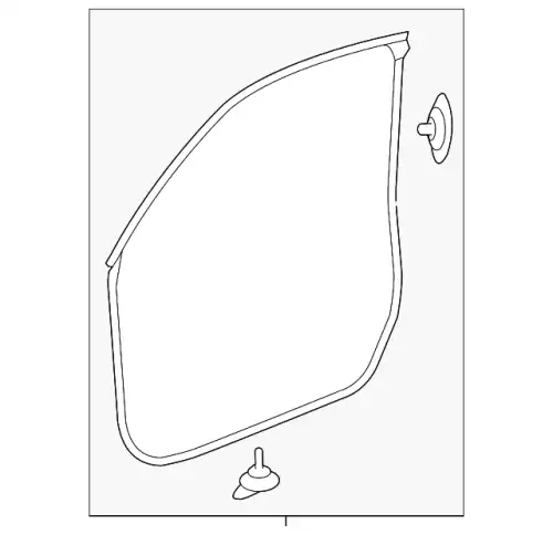 Ручка двери HONDA 72350T2FA01