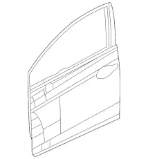 DOOR ASSY 67050TR0A90ZZ HONDA