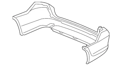BUMBER COVER ASSY 04715SHJA92ZZ HONDA