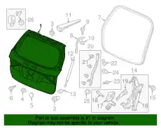 Автозапчасть 68100TK8406ZZ HONDA