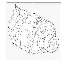 ALTERNATOR (CSK39) 31100-R53-A01 HONDA