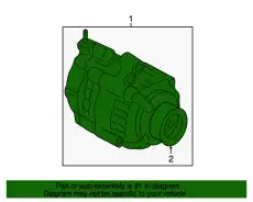 ALTERNATOR (CSK39) 31100-R53-A01 HONDA