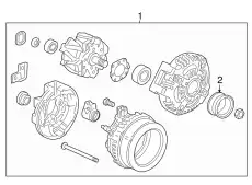 ALTERNATOR, RM 31100-RX0-A01RM HONDA
