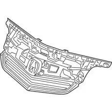 Решетка радиатора HONDA 75101-TK4-A11
