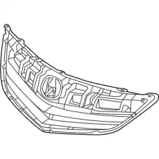 Решетка радиатора HONDA 71121-TX6-A11