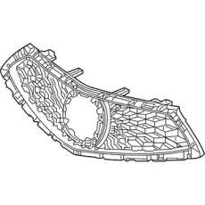 Решетка радиатора HONDA 71121-TJB-A10