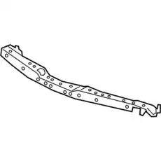 BEAM, FR. (UPPER) 71160-TJB-A00 HONDA