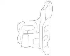 BRACKET, LIQUID TANK 80352-S5A-000 HONDA