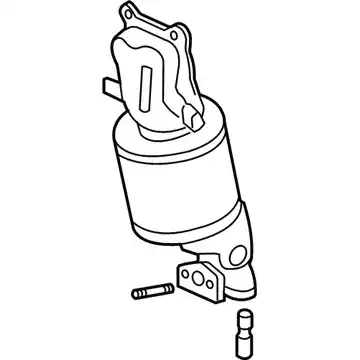CONVERTER, FR. 18190-RKG-A00 HONDA