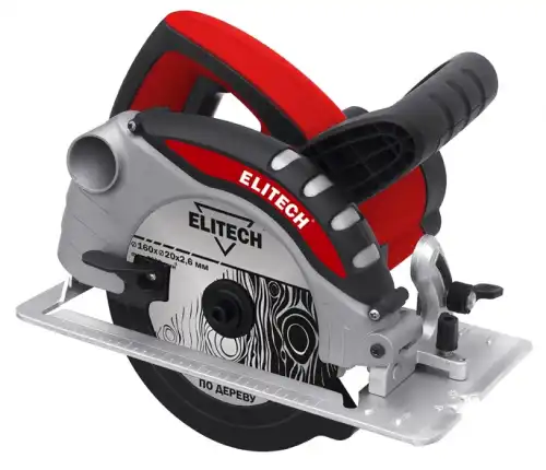 Дисковая пила Elitech ПД 1300