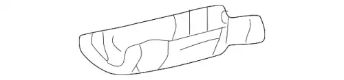 COVER (LOWER) 18181-P0G-A00 HONDA