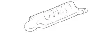 COVER (LOWER) 18181-PR4-A01 HONDA