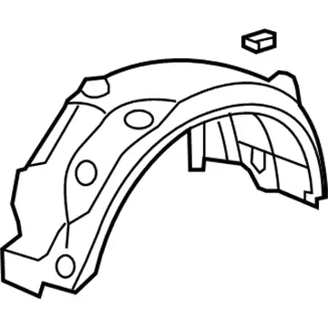 Подкрылок HONDA 74551-STX-A00