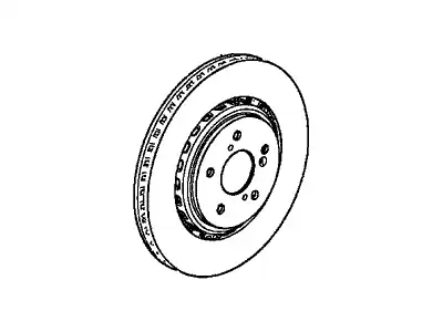 DISK, FR. (17') 45251-TRX-A01 HONDA