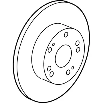 DISK, RR. BRAKE 42510-TY2-A01 HONDA