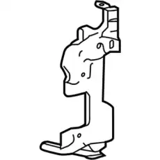 DUCT, L. FR. 71107-TX4-A00 HONDA
