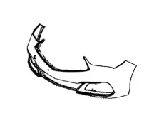FACE, FR. (DOT) 04711-TZ3-A50ZZ HONDA